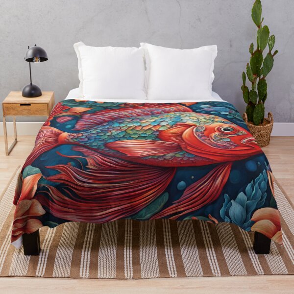 Item preview, Red fish designed and sold by Vilemo.
