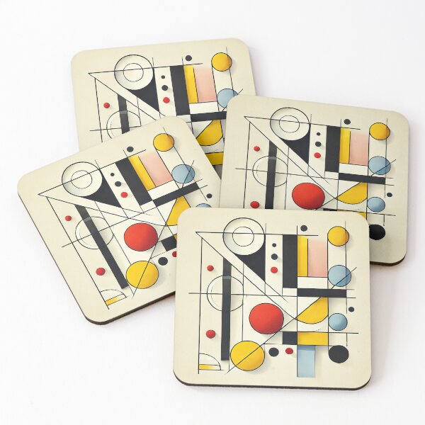 Item preview, Wassily Kandinsky Minimalist Composition designed and sold by maniacfitness.