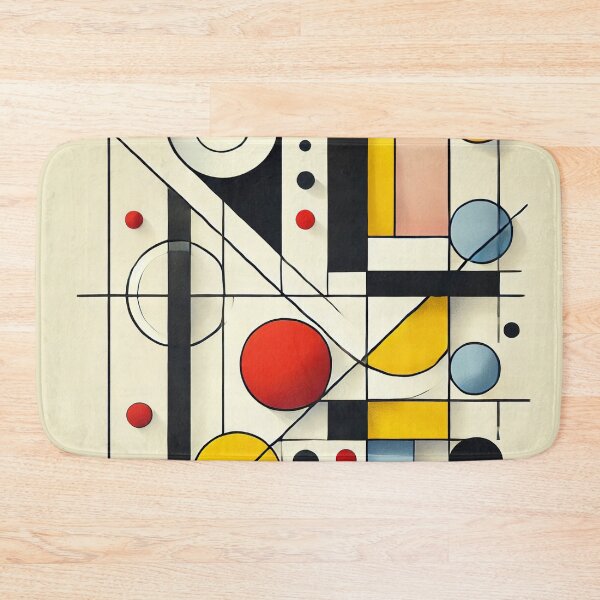 Item preview, Wassily Kandinsky Minimalist Composition designed and sold by maniacfitness.