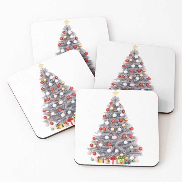 Item preview, Festive Christmas Tree with Gifts designed and sold by DigitalGemArt.