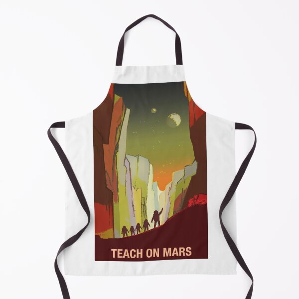 Item preview, STK205450S-Teach On Mars - Space Travel Recruitment Poster designed and sold by StocktrekImages.
