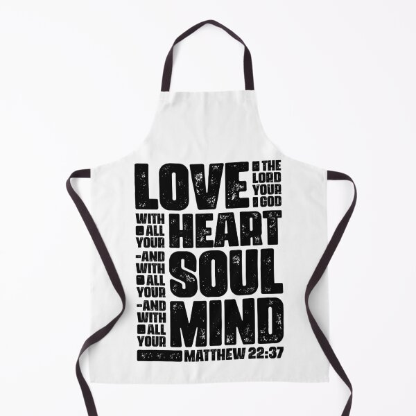 Item preview, Matthew 22:37 Love The Lord Your God With All Your Heart designed and sold by plushism.