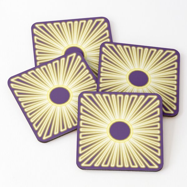 Item preview, Neon effect sun design #4 purple background designed and sold by PEB-creative24.