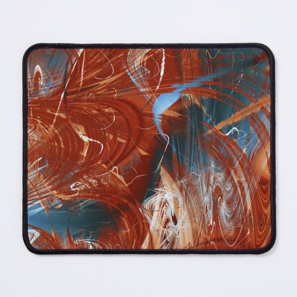 Item preview, Painterly Fractal Abstract Pattern designed and sold by pinkal.