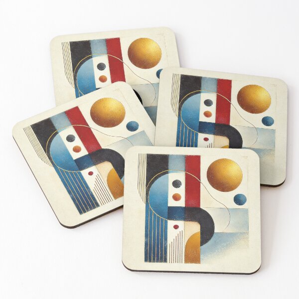 Item preview, Wassily Kandinsky Minimalist Composition designed and sold by maniacfitness.