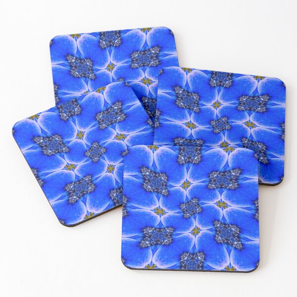 Item preview, Blue Garden Anemone Pattern designed and sold by Patternflower.