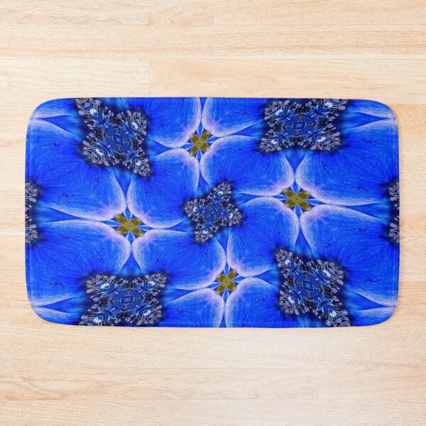 Item preview, Blue Garden Anemone Pattern designed and sold by Patternflower.