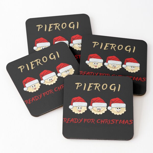 Item preview, Pierogi Ready For Christmas Happy Pierogi designed and sold by Maggie Mustard.