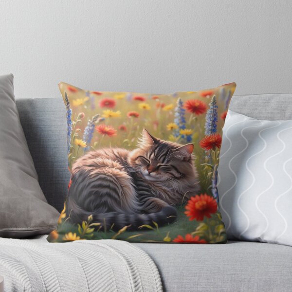 Artikelvorschau, Eine süße, weiche kleine Katze schläft. entworfen und verkauft von somtob.