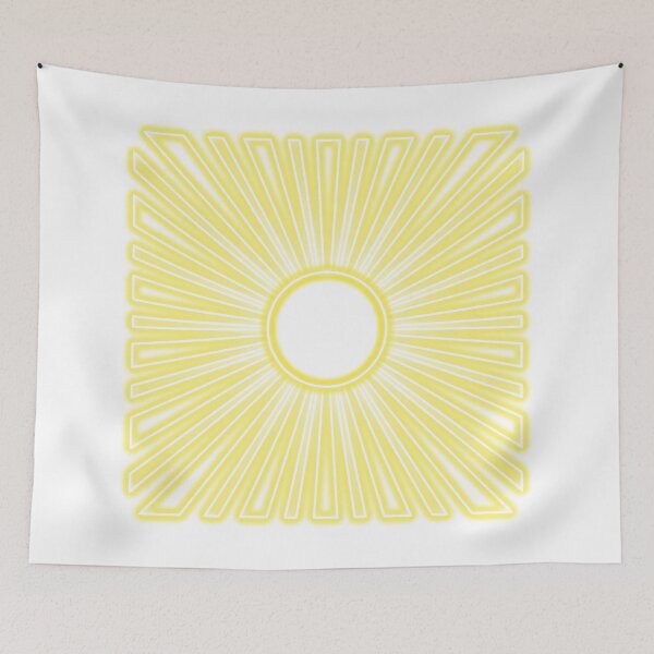 Item preview, Neon effect sun design #4 white background designed and sold by PEB-creative24.