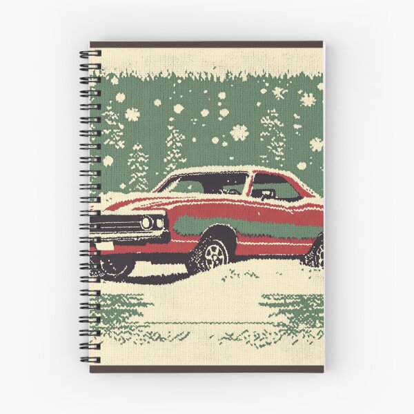 Item preview, Knitted Christmas Muscle Car designed and sold by The Art of Kkatarynka.