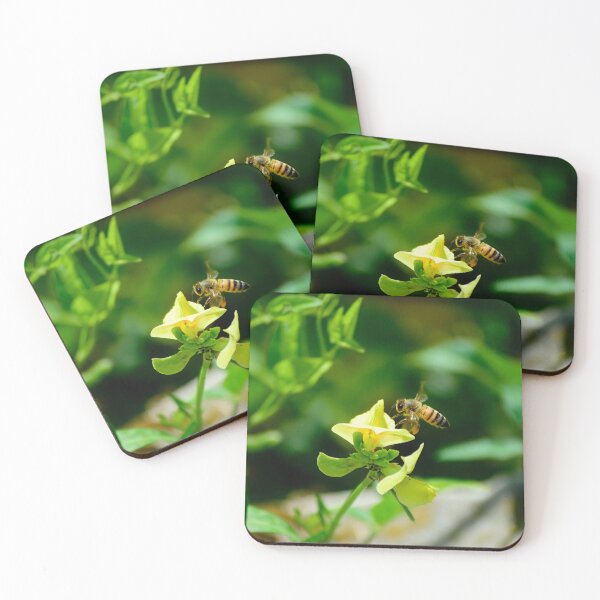 Item preview, Lathyrus pratensis and Honey Bee designed and sold by MercerImages.