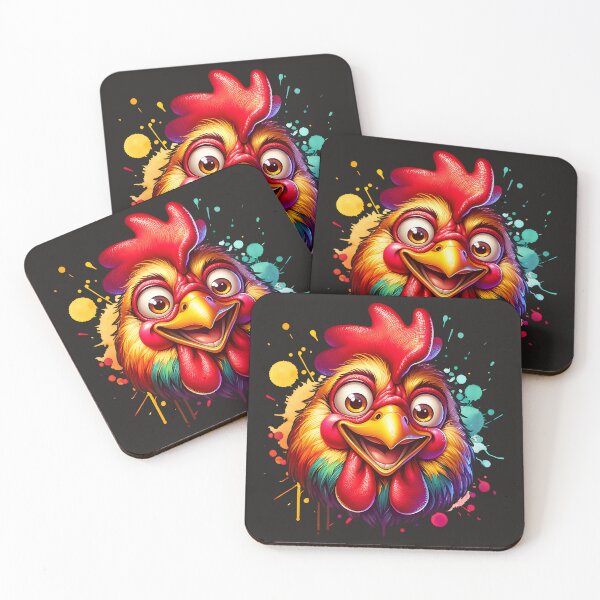 Item preview, Colorful Rooster Graphic designed and sold by AwesomeBeyondLimits.