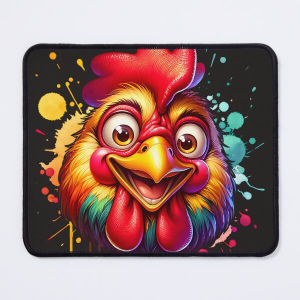 Item preview, Colorful Rooster Graphic designed and sold by AwesomeBeyondLimits.
