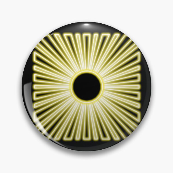 Item preview, Neon effect sun design #4 black background designed and sold by PEB-creative24.