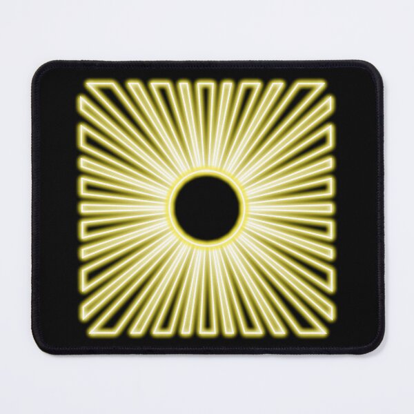 Item preview, Neon effect sun design #4 black background designed and sold by PEB-creative24.