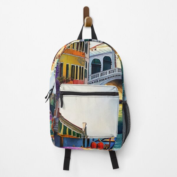 Item preview, Venetian Watercolor: Gondolas and the Rialto Bridge designed and sold by ArteeInnovation.