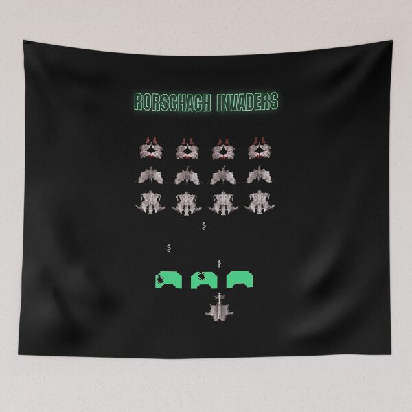 Item preview, Rorschach Invaders designed and sold by alphaville.