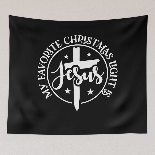 Item preview, My Favorite Christmas Light Is Jesus designed and sold by PNGShop.