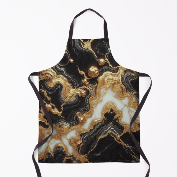 Item preview, Golden Veins: Black Marble Luxe designed and sold by maulaniism.