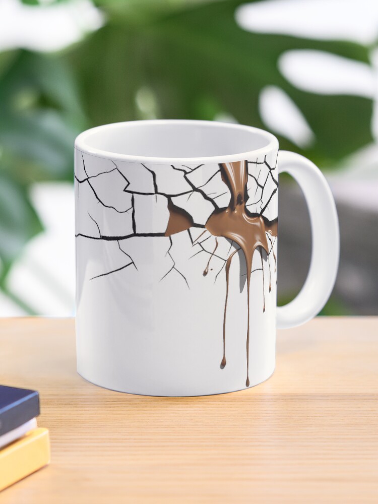 Aperçu 1 sur 6. Mug à café avec l'œuvre CRACKUCCINO créée et vendue par Vinidal.
