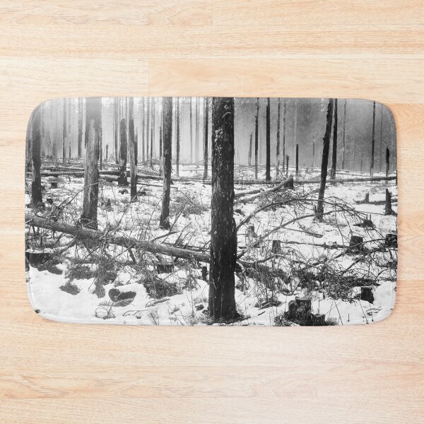 Item preview, Deliberate burning. Seitseminen 2024 4 bw designed and sold by Jouko Lehto Photography.