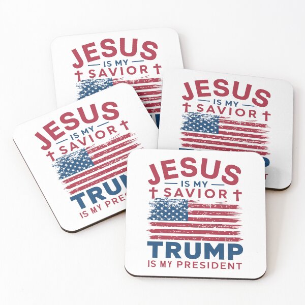 Item preview, Jesus is my savior Trump is my president designed and sold by Storylovers.
