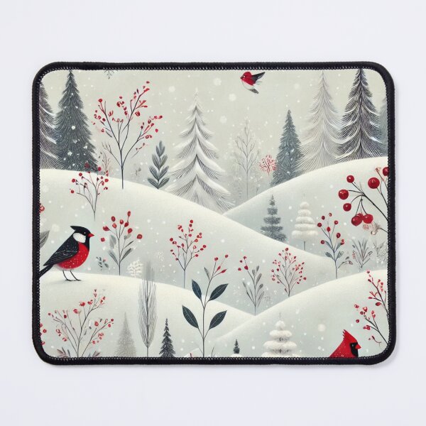 Item preview, Red cardinal in winter designed and sold by ValerieStOnge.