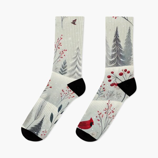 Item preview, Red cardinal in winter designed and sold by ValerieStOnge.