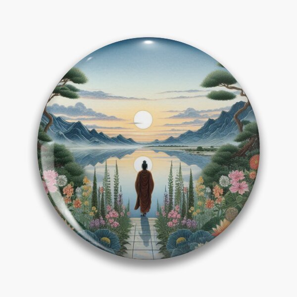 Item preview, Meditative Tranquility: A Journey Through Nature’s Harmony designed and sold by ZenOfAIarts.