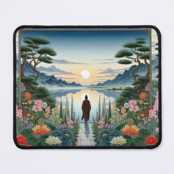 Item preview, Meditative Tranquility: A Journey Through Nature’s Harmony designed and sold by ZenOfAIarts.