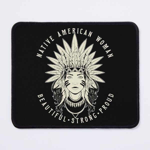 Item preview, Native American Woman Beautiful Strong Proud designed and sold by PNGShop.
