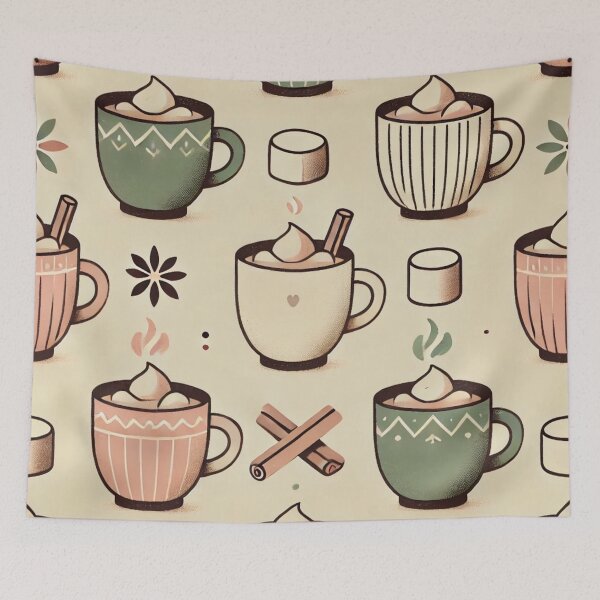 Item preview, Hot cocoa marshmallow love designed and sold by ValerieStOnge.