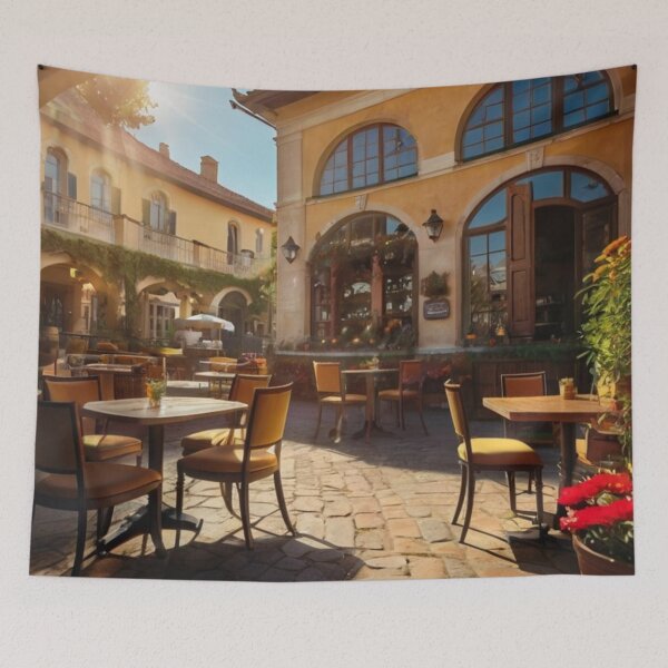 Item preview, Sunlit Garden Coffee Corner designed and sold by BlareBlare.