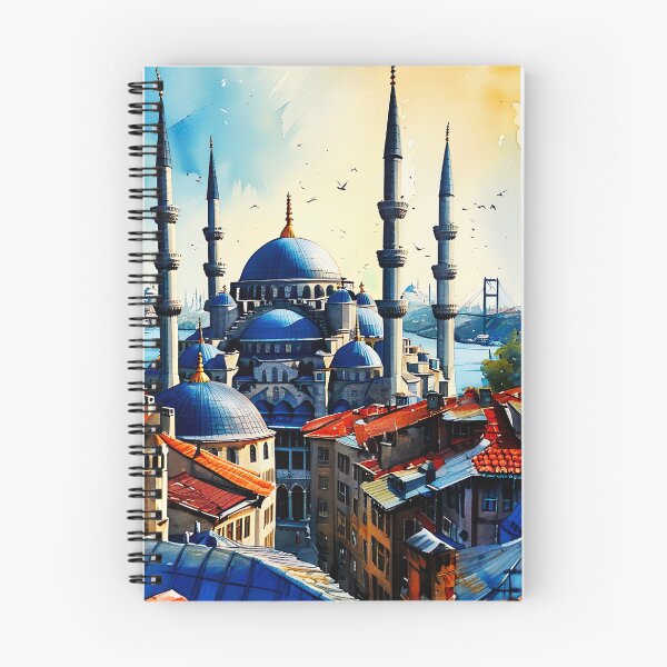 Item preview, Enchanting Istanbul: A Watercolor Journey Through Iconic Landmarks designed and sold by ArteeInnovation.
