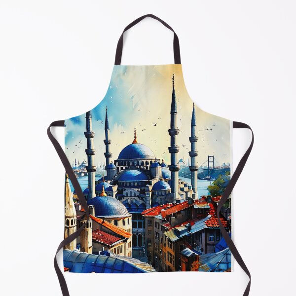 Item preview, Enchanting Istanbul: A Watercolor Journey Through Iconic Landmarks designed and sold by ArteeInnovation.