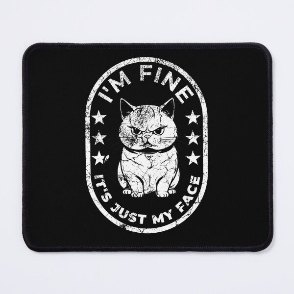 Item preview, i'm fine it's just my face designed and sold by KaiLabsArt.