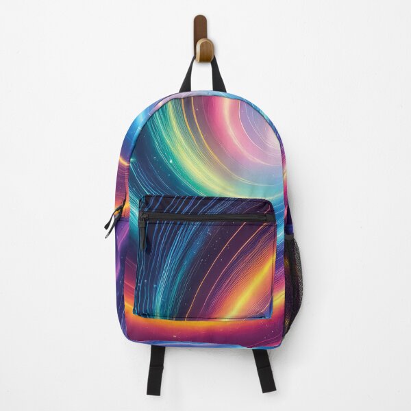 Item preview, Bright, neon-colored galaxies with graphic stars and swirling space dust design. designed and sold by HEMRO.