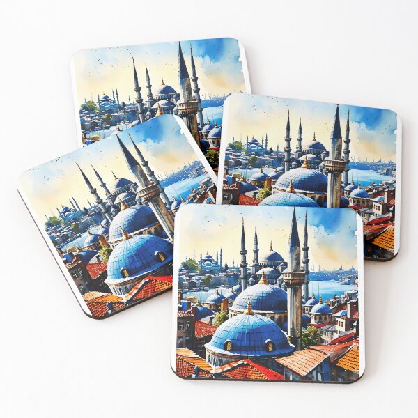 Item preview, Enchanting Istanbul: A Watercolor Journey Through Iconic Landmarks designed and sold by ArteeInnovation.
