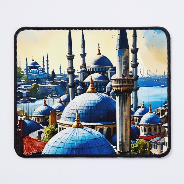 Item preview, Enchanting Istanbul: A Watercolor Journey Through Iconic Landmarks designed and sold by ArteeInnovation.