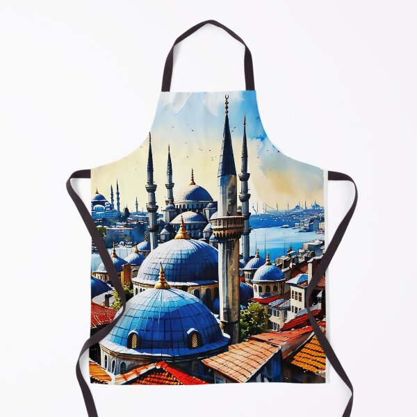 Item preview, Enchanting Istanbul: A Watercolor Journey Through Iconic Landmarks designed and sold by ArteeInnovation.