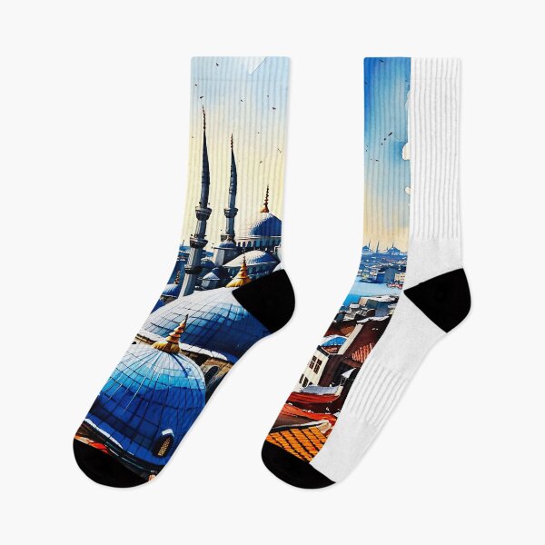 Item preview, Enchanting Istanbul: A Watercolor Journey Through Iconic Landmarks designed and sold by ArteeInnovation.