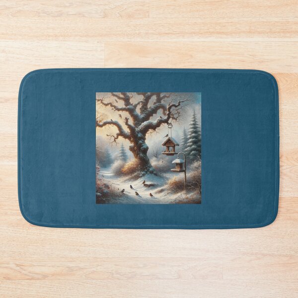 Item preview, "Winter's Haven: Birdsong in the Snow" designed and sold by mustardseed-410.