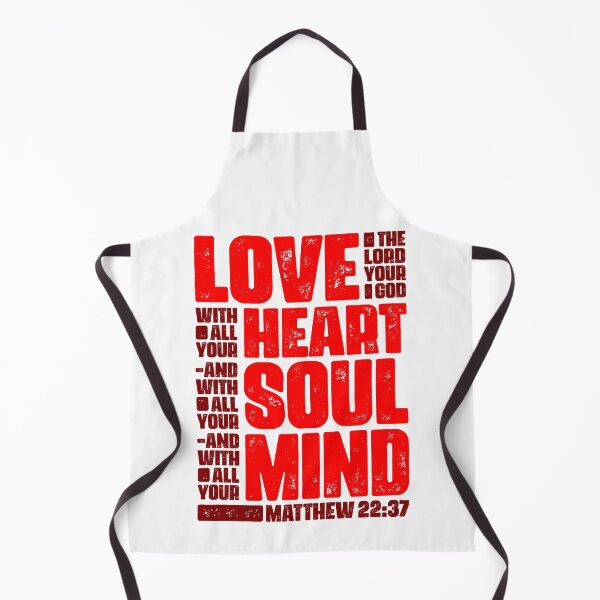 Item preview, Matthew 22:37 Love The Lord Your God With All Your Heart designed and sold by plushism.