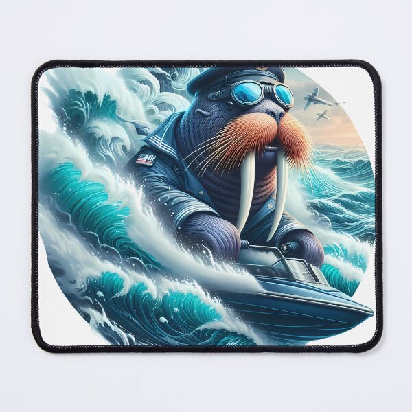 Item preview, Captain Walrus designed and sold by Vibranta Studio.