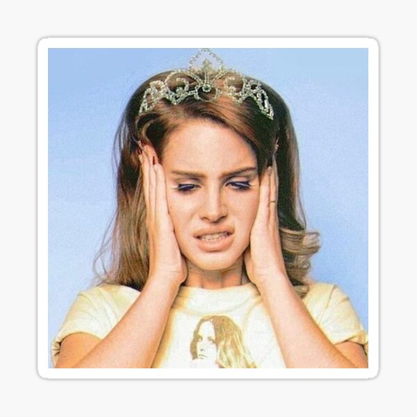 Aperçu de l'œuvre lana del rey diva relatable drôle  créée et vendue par anjysversion.