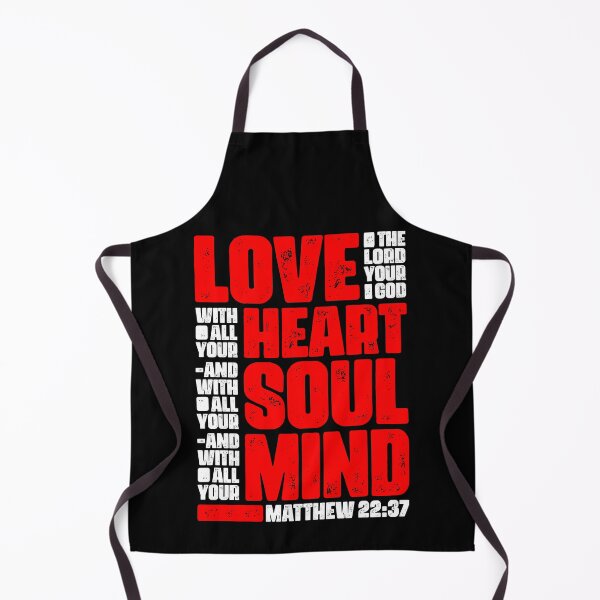 Item preview, Matthew 22:37 Love The Lord Your God With All Your Heart designed and sold by plushism.