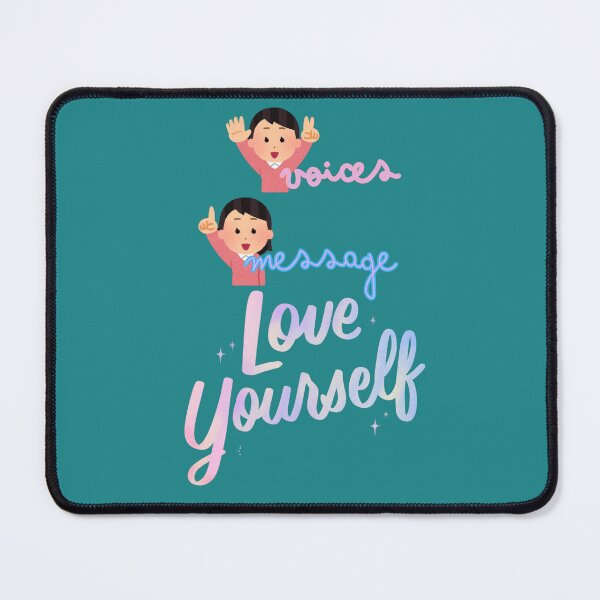 Item preview, 7 voices, 1 message, LOVE YOURSELF designed and sold by ARMYPLUGCO.
