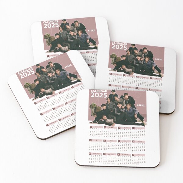 Item preview, Calendar 2025 ATEEZ designed and sold by jaofnn.