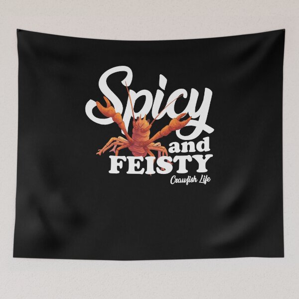 Item preview, Spicy And Feisty Crawfish Life Design designed and sold by PNGShop.